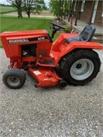 Ingersoll 4018 riding lawnmower with blade.