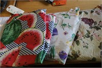 Collection of Flannel Back Tablecloths