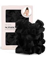 Kitsch Satin Hair Scrunchies for Women - Softer Th