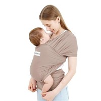 Acrabros Baby Wrap Carrier,Hands Free Baby Carrier