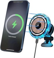 Riida C25 Wireless Magnetic Car Charger for iPhone