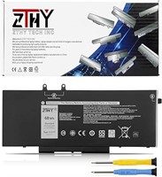 ZTHY 3HWPP Laptop Battery Replacement for Dell Lat