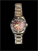 Grayton Diver Crimson Red Mens Chronometer Watch