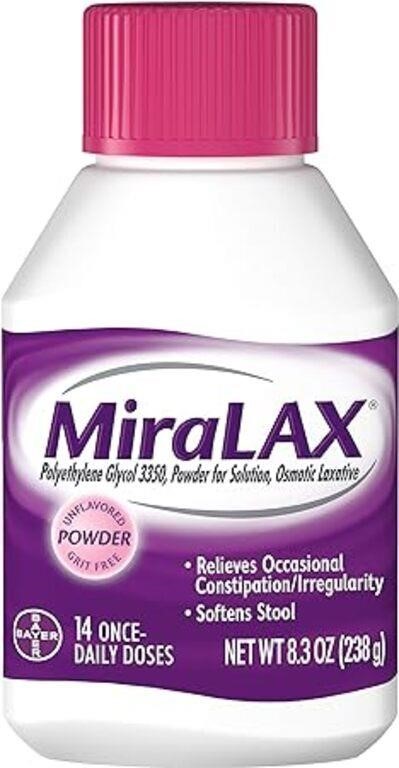 EXP:(2025) Miralax Miralax Powder 14 Doses, 8.3 oz