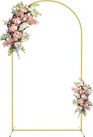 Metal Wedding Arch Stand Gold Square Arched Backdr