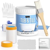 DWIL Tile Paint, Tub and Tile Refinishing Kit with