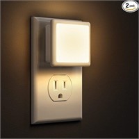 L LOHAS LED Night Lights Plug into Wall 2-Pack, 0.