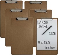 (New) Trade Quest Legal Size Clipboard 9'' x