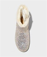 Girls' Holland Zipper Shearling Style Boots...