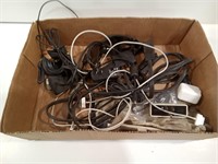 Lot Box of Electrical Cords and Stuff