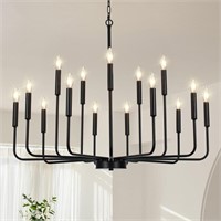 Gifarich Black Chandeliers for Dining Room...
