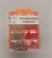 (Used) (5 x 4 ") Wall Anchors & screws-100-Piece