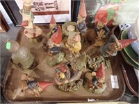 GNOMES & OTHER CARVED FIGURES
