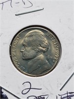 BU 1977-D Jefferson Nickel