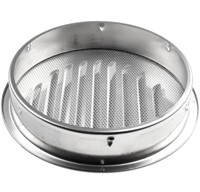 12 pack - 4 inch - Round Stainless Steel Vent