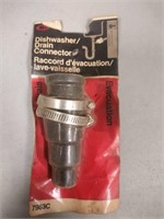 (New) C.S Dishwasher drain connector Ak