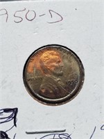 Uncirculated 1950-D Wheat Penny
