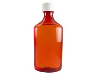Oval Pharmacy Plastic Bottles with