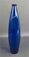 Cobalt Blue Studio Nova Tall Glass Vase