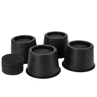 (new)BTSD-home Round Bed Risers 3 inch Heavy Duty