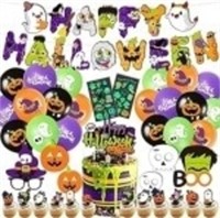 (Sealed/New)Halloween Party Banner- Black