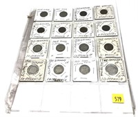 Lot, Early 1900’s world coins, 75 pcs.