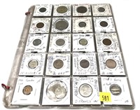 Lot, world coins, 60 pcs.