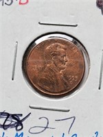 Uncirculated 1995-D Lincoln Penny
