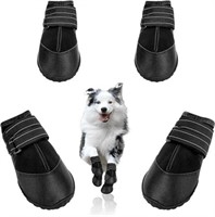 (new)DcOaGt Dog Boots,Waterproof Dog Shoes for