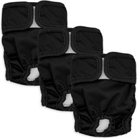 (new)WELOMELO Washable Female Dog Diapers 3 Pack