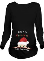 (size M) T shirts Merry Christmas Funny Print