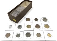 Lot, world coins, 47 pcs.