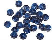 (Sealed/New)
50 Pcs 1inch Large Blue Buttons for
