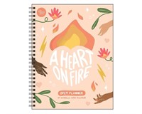 A Heart on Fire 12-Month 2024 Monthly/Weekly