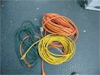 Three Large Extension Cords
