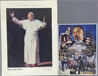 Pope John Paul II & Martin Luther King Jr Pics