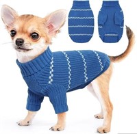 (New) (size XS-23 cm L) IDOMIK Dog Sweater, Thick