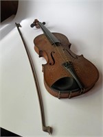 Old wooden Violin w/ bow