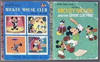 Mickey Mouse Golden Books Set if Two