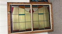 Large Stained Glass Window Arts & Crafts