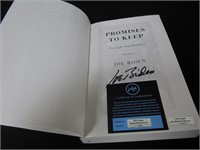 Joe Biden Signed Book Heritage COA