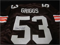 Anthony Griggs Signed Jersey JSA COA