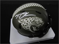 Trevor Lawrence Signed Mini Helmet COA Pros