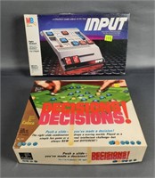 Vintage MB Input and Decisions Decisions Games