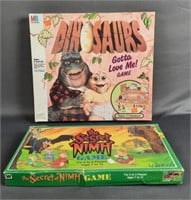 MB Dinosaurs and The Secret of Nimh Games
