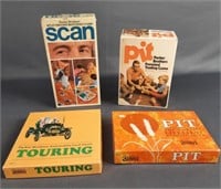 Vintage Assorted Games Lot Scan Pit Touring