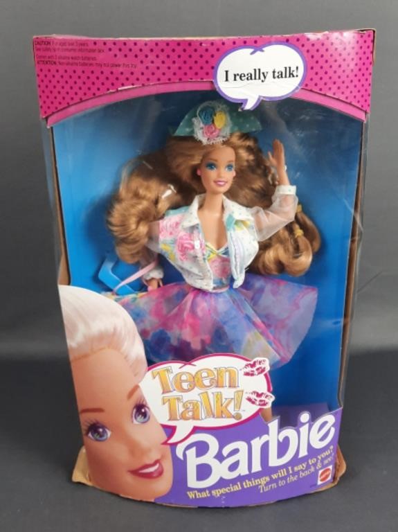 Vintage Mattel Teen Talk Barbie in Box