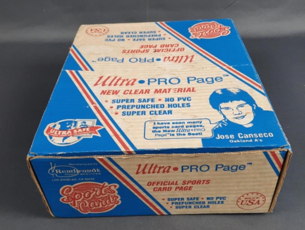 Ultra Pro Empty Trading Card Collection Sleeves