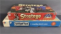 Stratego and Scotland Yard Games