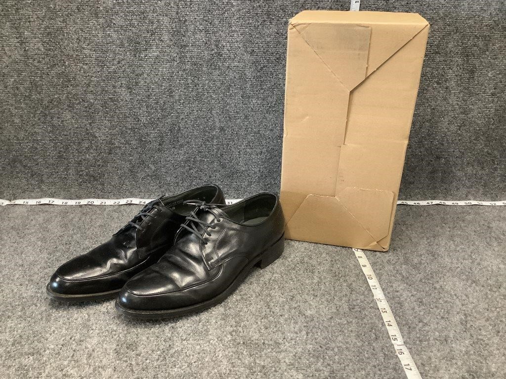 Mens 10 Hanover Leather Dress Shoes